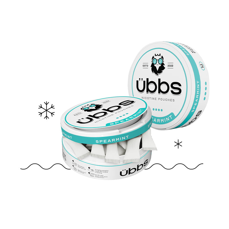 übbs Spearmint Nicotine Pouches