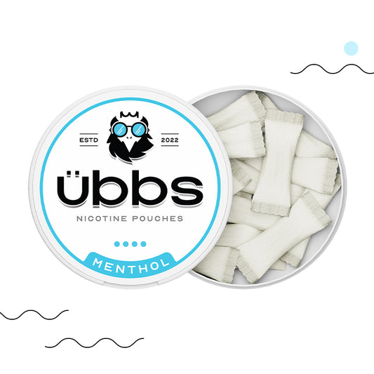 أكياس Übbs للمنثول والنيكوتين