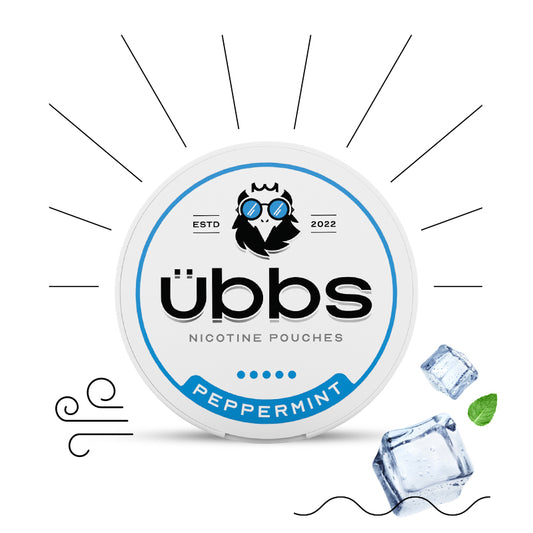 أكياس النيكوتين بنكهة النعناع من Übbs