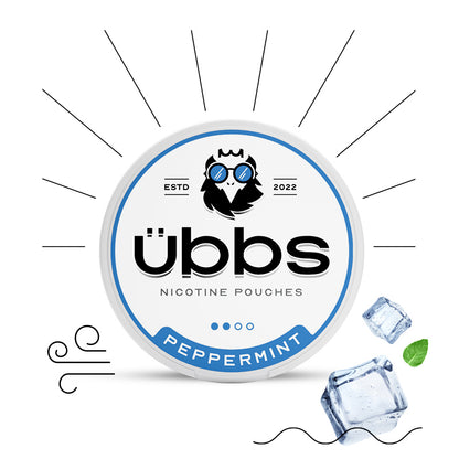 übbs Peppermint Nicotine Pouches