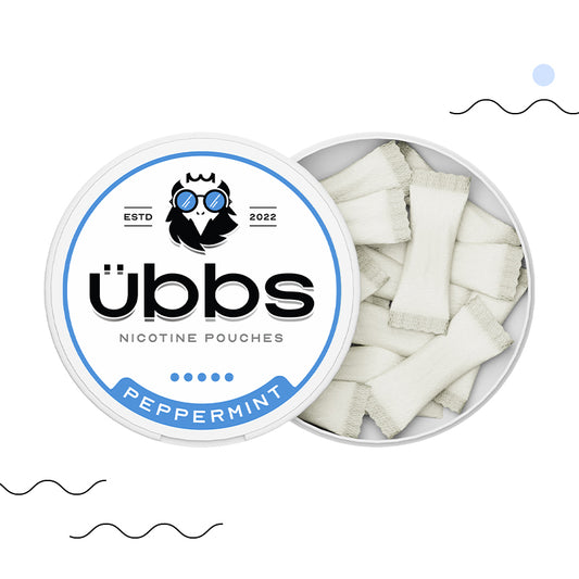 أكياس النيكوتين بنكهة النعناع من Übbs