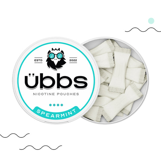 أكياس النيكوتين بنكهة النعناع من Übbs