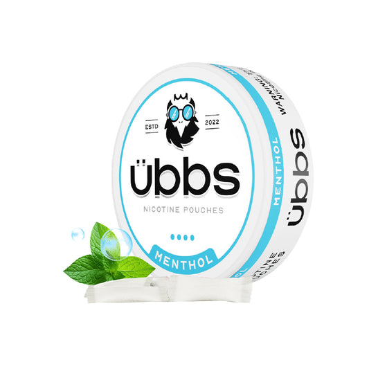 أكياس Übbs للمنثول والنيكوتين