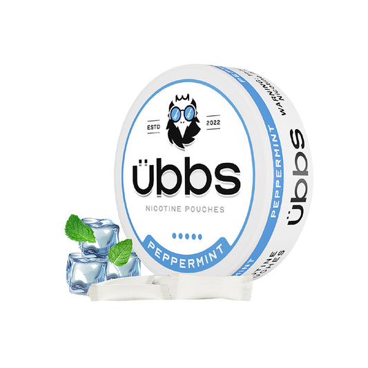 أكياس النيكوتين بنكهة النعناع من Übbs