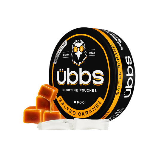 أكياس النيكوتين بالكراميل المملح من Übbs