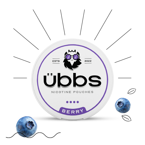 Berry flavoured nicotine pouches | UBBS Pouches - 2