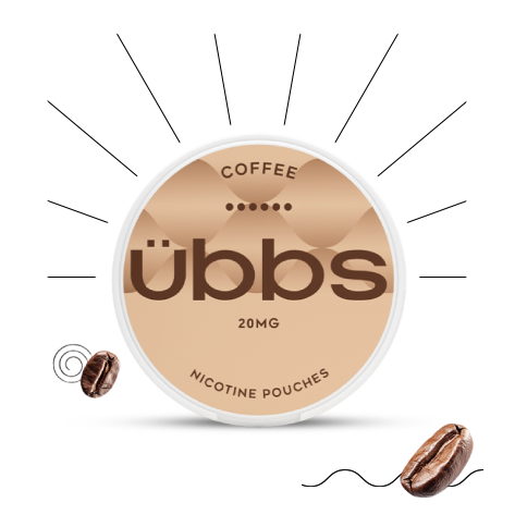 Coffee flavoured nicotine pouches | UBBS Pouches - 2