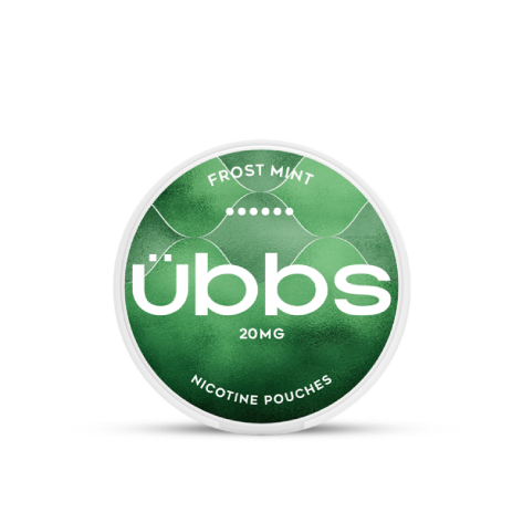 Frost Mint flavoured nicotine pouches  |  UBBS Pouches